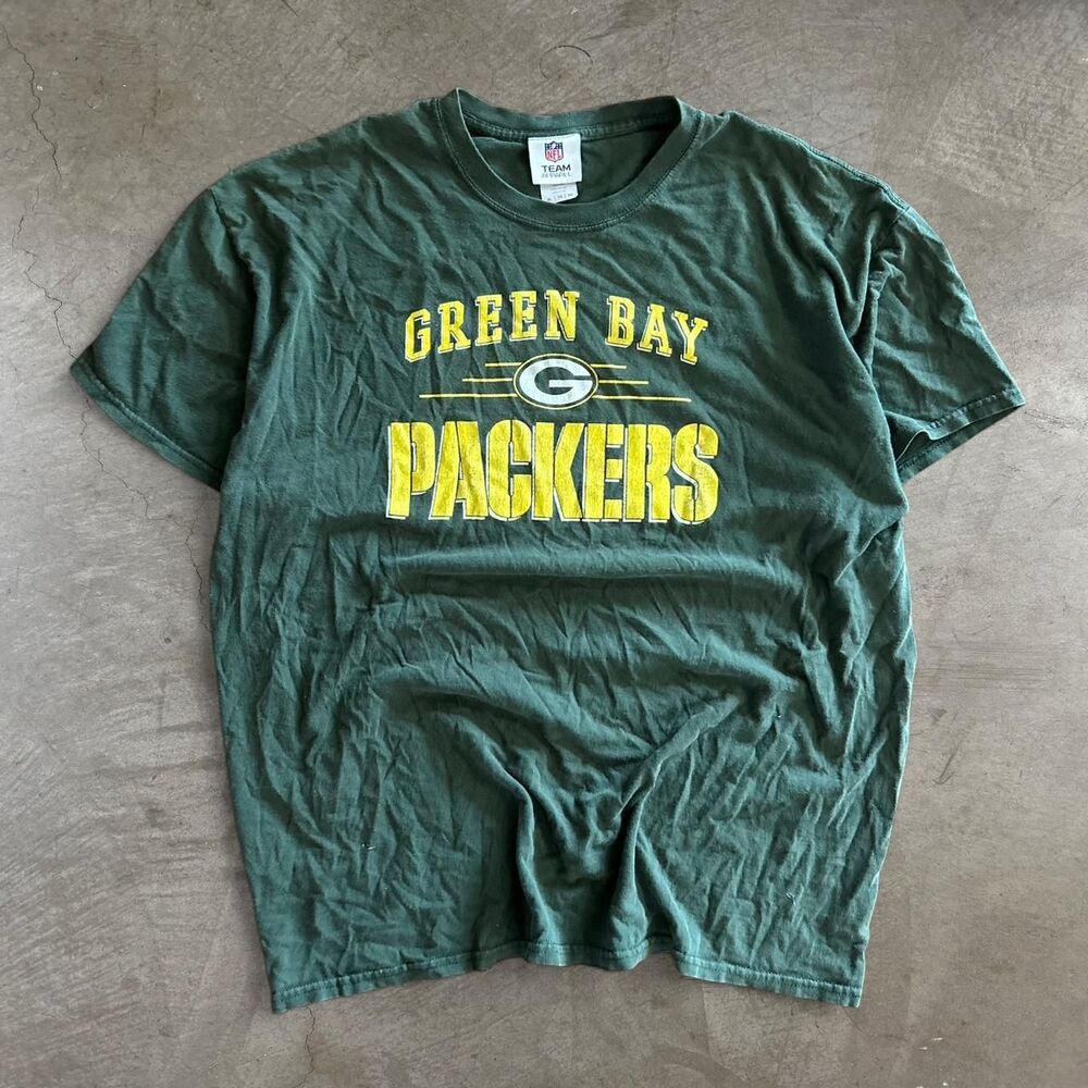 Vintage Green Bay Packers T-shirt mens green